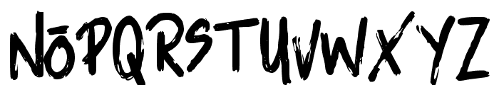 Nemoba Font Regular Font UPPERCASE