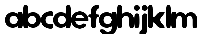 Neo Clutch Regular Font LOWERCASE