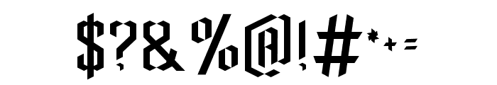 Neo Paralletter Regular Font OTHER CHARS