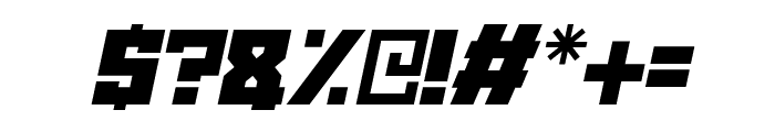 Neo Robotix Italic Font OTHER CHARS