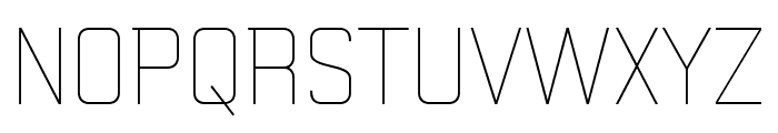 NeoStrada-Thin Font UPPERCASE