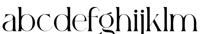 Neoghy Font LOWERCASE