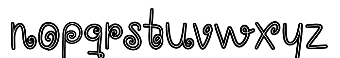 NeonLolly Font LOWERCASE