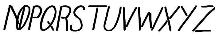 Neonidas Bold Italic Font UPPERCASE