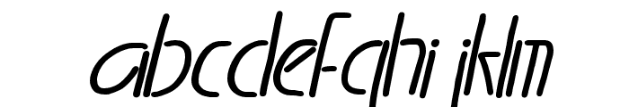 Neonidas Bold Italic Font LOWERCASE