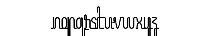 Neonisans-Regular Font LOWERCASE