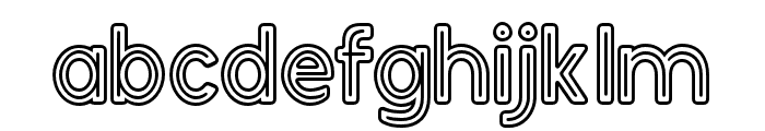 Neonlux Regular Font LOWERCASE