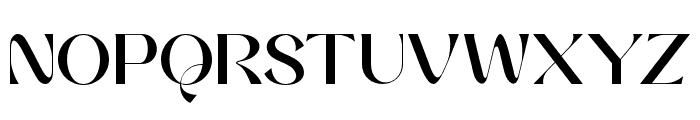 NeoreSerif Font UPPERCASE