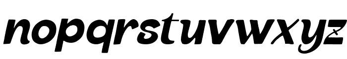 Neostick Crosteks Italic Font LOWERCASE