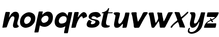 NeostickCrosteks-Italic Font LOWERCASE