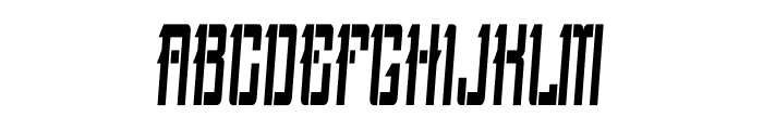 Neotrans Italic Font UPPERCASE