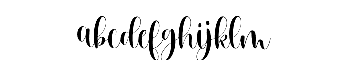 Nephilie Font LOWERCASE