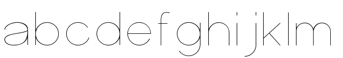 Neptunite-Light Font LOWERCASE