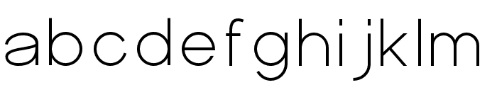 Neptunite-SemiBold Font LOWERCASE