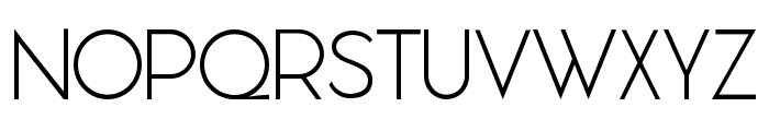 Neque Light Font UPPERCASE