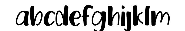 Nerala Font LOWERCASE