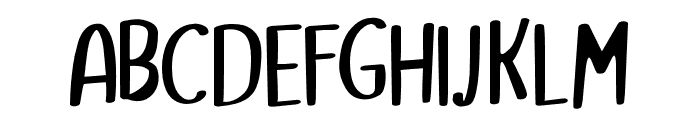 NerdyonKalimbon Font LOWERCASE