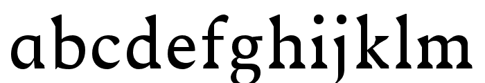 Nern regular Font LOWERCASE