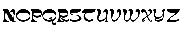 Nerumi Basto Regular Font UPPERCASE
