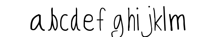 Nesline Regular Font LOWERCASE