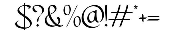 Nestapha-Regular Font OTHER CHARS