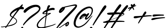 Nestone Italic Font OTHER CHARS