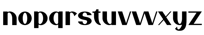Nesyta Rafode Font LOWERCASE