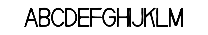 Nethan Font LOWERCASE