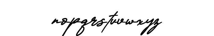 Netherland Signature Font LOWERCASE