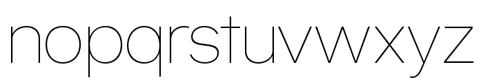 Neue Matte Thin Font LOWERCASE