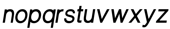 Neuvetica Bold Italic Font LOWERCASE