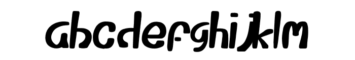 Nevermore Qube Font LOWERCASE
