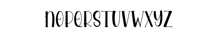 New Butterfly Font LOWERCASE
