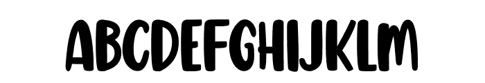 New Carnival Font LOWERCASE