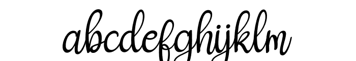 New Christmas Font LOWERCASE