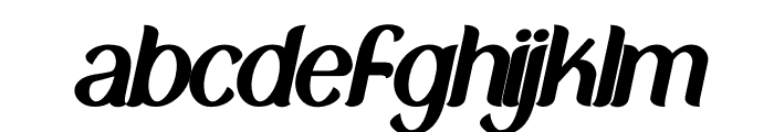 New Crown Bold Italic Font LOWERCASE
