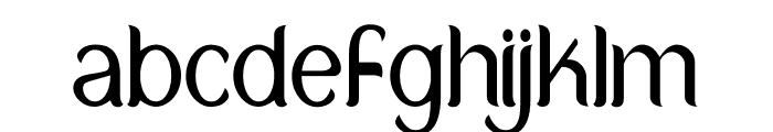 New Crown Light Font LOWERCASE