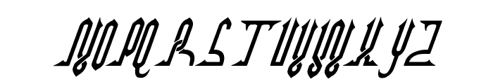 New Delhi Italic Font UPPERCASE