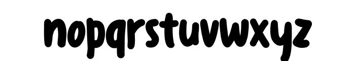 New Freshty Regular Font LOWERCASE