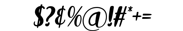 New Frienk Italic Font OTHER CHARS