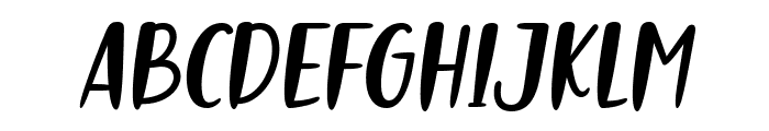 New Frienk Italic Font UPPERCASE