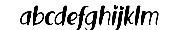New Frienk Italic Font LOWERCASE