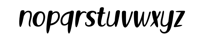 New Frienk Italic Font LOWERCASE