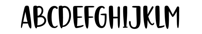 New Frienk Font UPPERCASE