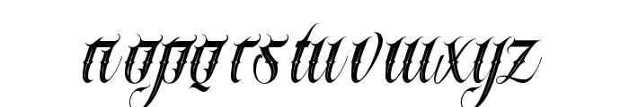 New Hawskin Font LOWERCASE