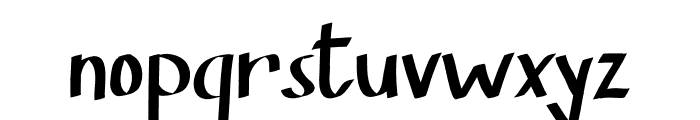 New Love Font LOWERCASE