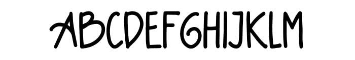 New Normal Font UPPERCASE