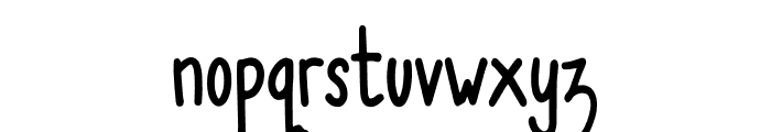 New Normal Font LOWERCASE