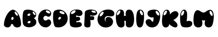 New Open Font UPPERCASE