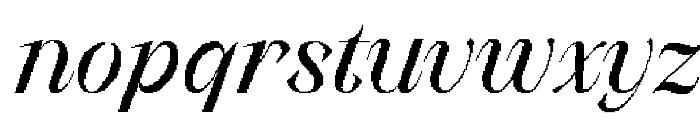 New Valley Italic Font LOWERCASE